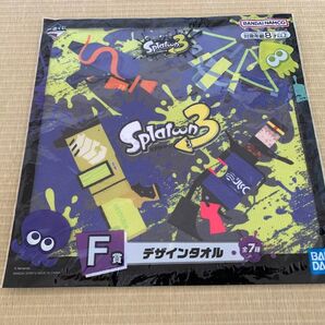 ★新品・未開封★ ミニタオル ① 〜スプラトゥーン3 Splatoon 任天堂 スイッチ NINTENDO SWITCH 一番くじ
