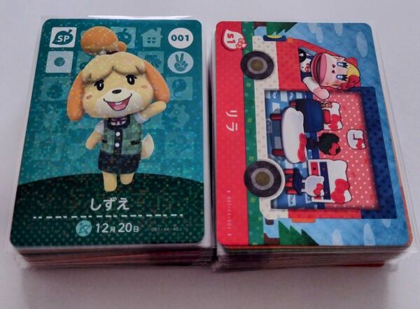 任天堂 あつまれどうぶつの森 とびだせどうぶつ森 あつ森 どう森 とび森 amiibo カード 被り無し 100枚セット