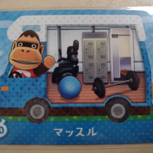 任天堂 Switch どうぶつの森 あつまれどうぶつの森 あつ森 どう森 とび森 amiibo カード マッスル