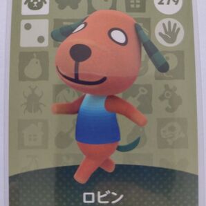 任天堂 Switch どうぶつの森 あつまれどうぶつの森 あつ森 どう森 とび森 amiibo カード ロビン
