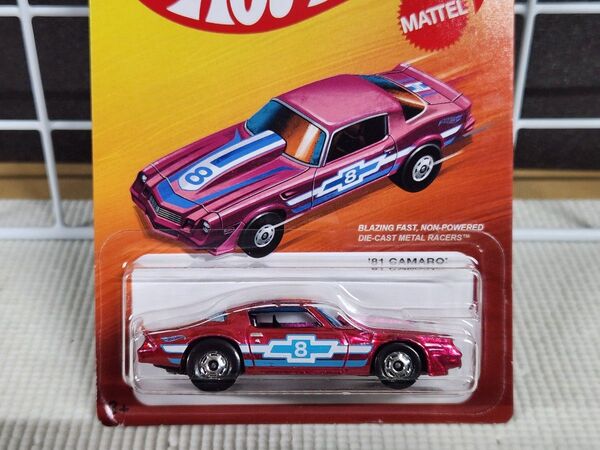カマロ 81 CAMARO ホットウィール ホットワンズ The Hot Ones スペクトラフレーム ピンク 日本未発売