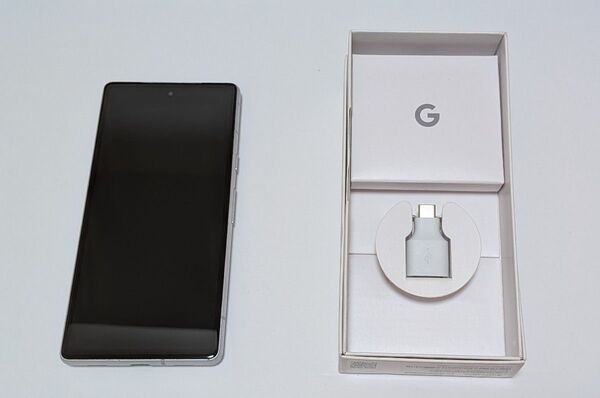 Google Pixel 7a ホワイト 白 snow 本体 箱 セット 中古