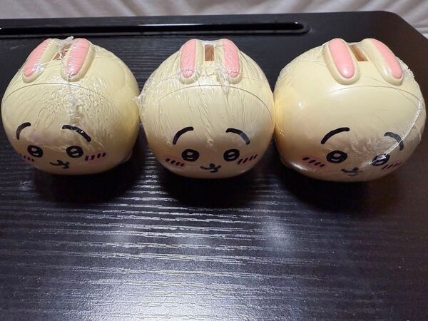 ちいかわ 貯金箱 うさぎ3個セット