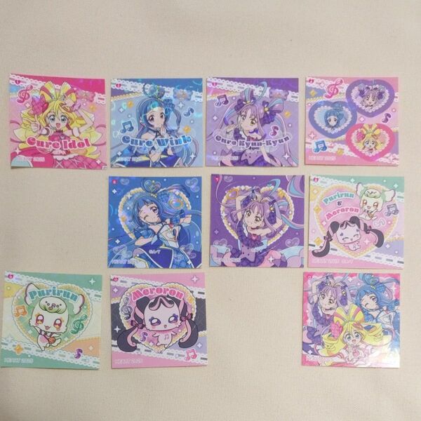 キミとアイドルプリキュア パン シール 第一弾