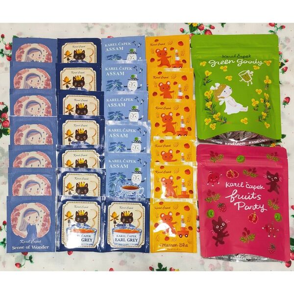 セット② 26P+水出し2袋 Karel Capek カレルチャペック 紅茶