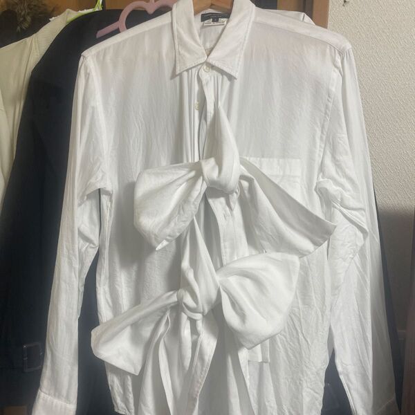 comme des garcons homme plus 25ss リボンシャツ