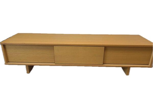 【無印良品】 テレビボード AVボード テレビ台 オーク材 廃盤 幅150cm
