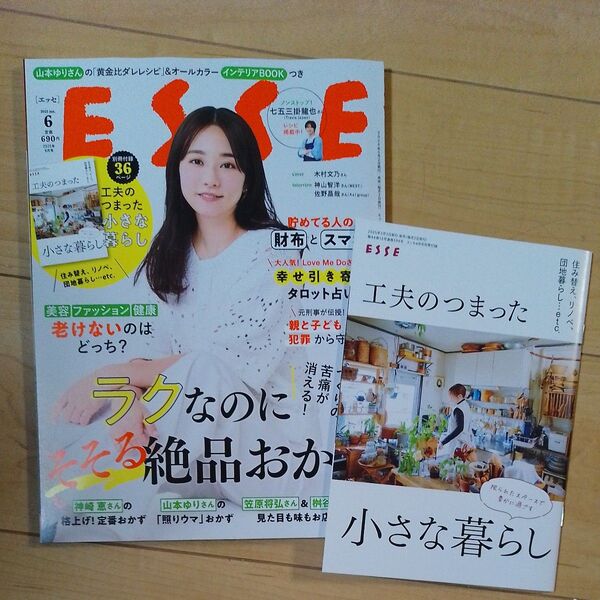 ESSE(エッセ) 2025年6月号 (扶桑社) 木村文乃 付録つき