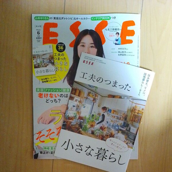 ESSE(エッセ) 2025年6月号 (扶桑社) 付録つき