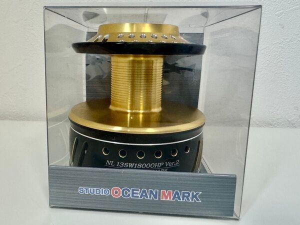 スタジオオーシャンマーク NO LIMITS 13SW18000HP Ver2 ブラック/ゴールド スプール シマノステラ