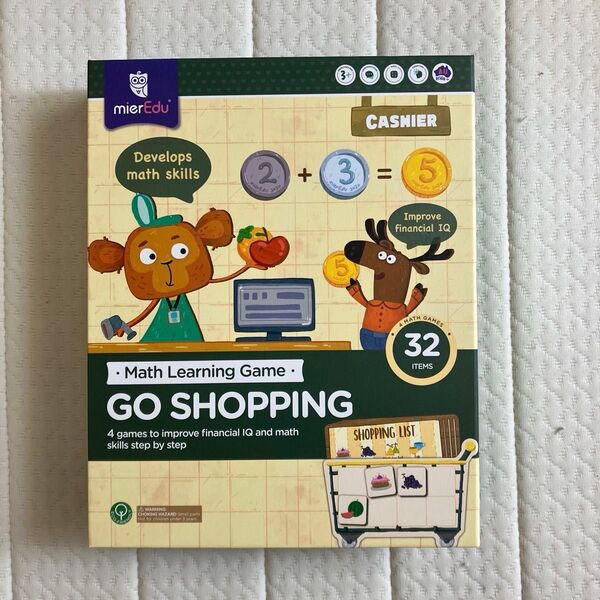 お買い物ごっこ 数字 さんすう 知育玩具 おうち英語