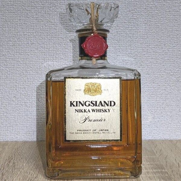 ニッカ キングスランド 特級 従価税率適用 760ml43% 古酒未開栓 箱無④
