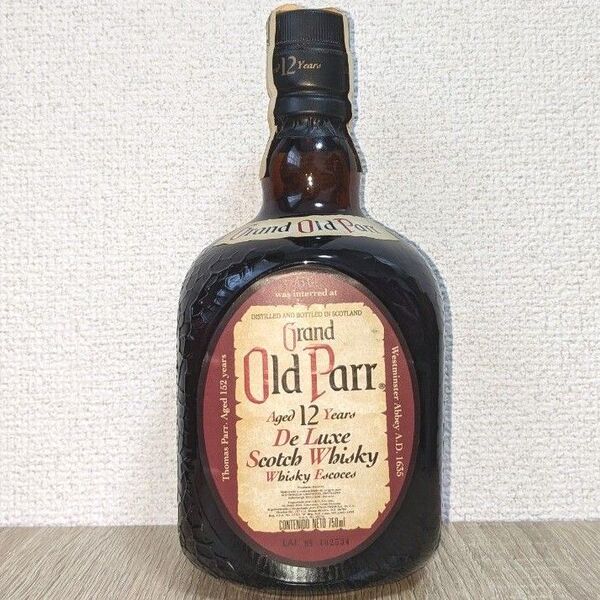 オールドパー12年 750ml 43% 古酒 未開栓 箱無し