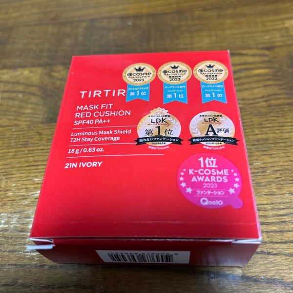 TIRTIR マスクフィットレッドクッション 21N アイボリー