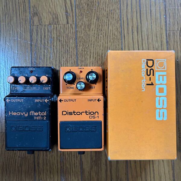 BOSS Distortion DS-1/Heavy Metal HM-2 ボス ディストーション ヘビーメタル 日本製