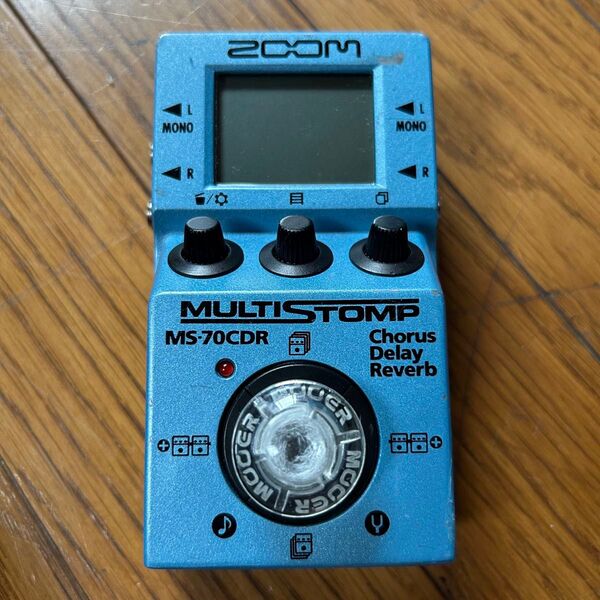 ZOOM MULTISTOMP MS-70CDR/ズーム マルチストンプ マルチエフェクター コーラス ディレイ リバーブ