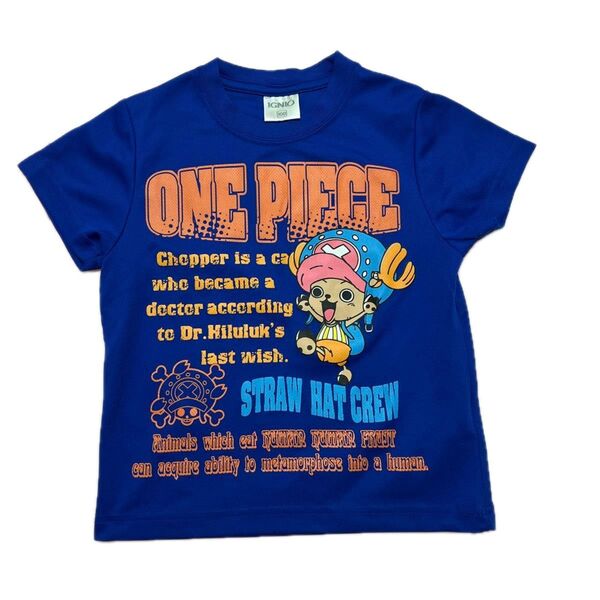 【500円均一】 100サイズ IGNIO×ONE PIECE コラボTシャツ チョッパー ワンピース