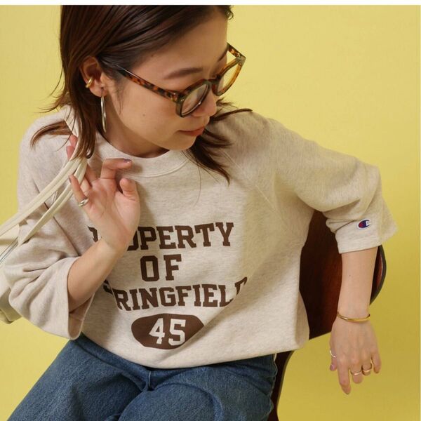 ジャーナルスタンダードレリューム Champion 半袖スウェット JOURNAL STANDARD relume