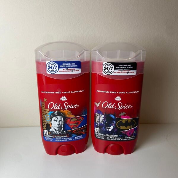 オールドスパイス DC コミックコラボ スーパーマン バットマン Old Spice