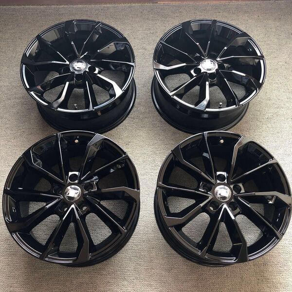 ホイール2本セットB OZ Racing MSW 42 17インチ 7.5J +27 アウディA4オールドロードクワトロ BMW