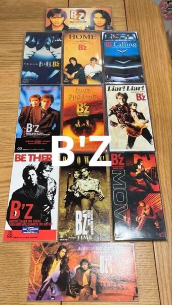 中古品 B'z Calling HOME ねがい 蒼い弾丸 シングルCD 11枚