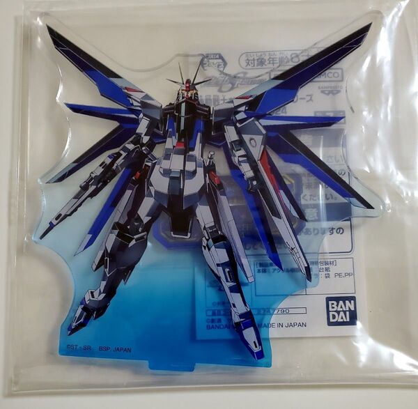 機動戦士ガンダムSEEDシリーズ グランプリ2024 スタンド付きアクリルプレート フリーダムガンダム GUNDAM 置き物