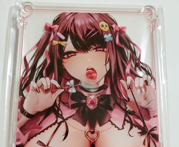 【1】FANZAオンラインくじ comic アンスリウム B賞 アクリルスタンド だにまる 美少女 アクリルフィギュア