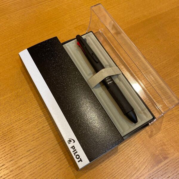 PILOT 4+1 Wood 多機能ペン ブラック
