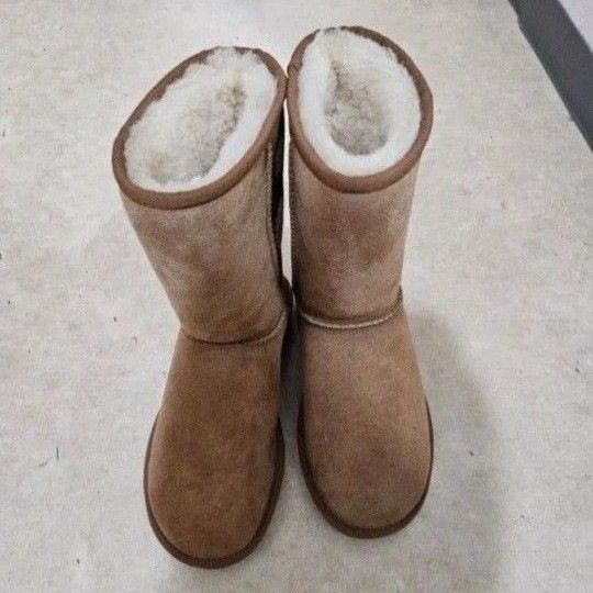 UGG アグ ムートンブーツ ブーツ ブラウン ムートン クラシック 茶 ベージュ CLASSIC