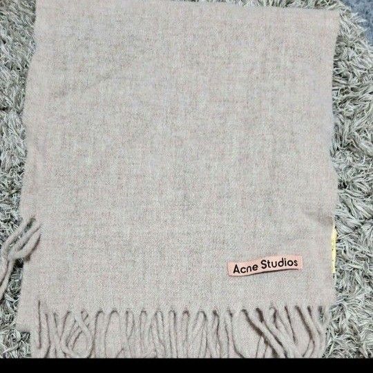 マフラー ウール ストール イタリア製 Acne Studios 無地 アクネ