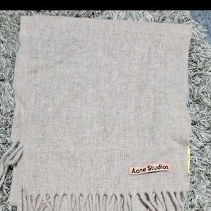 マフラー ウール ストール イタリア製 Acne Studios 無地 アクネ