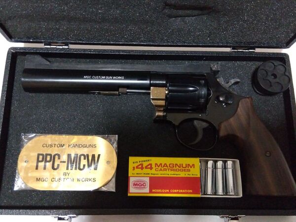 MGC PPCカスタム 44マグナム ラウンドバレル ヘビーバレル MCW S&W M29 モデルガン 西部警察 太陽にほえろ