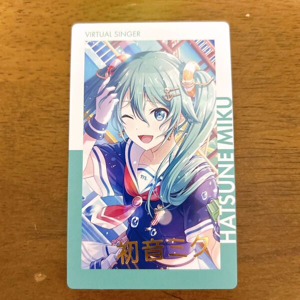 プロセカ エピカ ePick card vol.19 A 初音ミク 箔押し