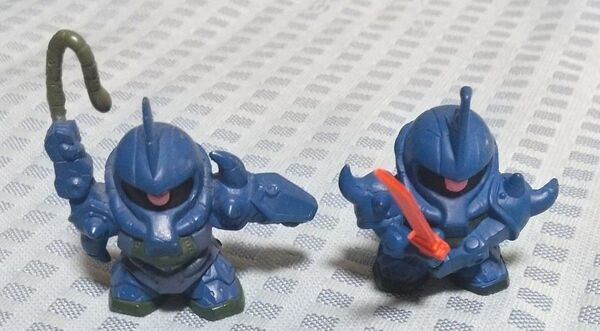 ガシャポン SDガンダムフルカラー グフ フィギュア 2体 セット