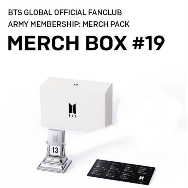 【未開封】BTS MERCH BOX マーチボックス #19 抜けなし