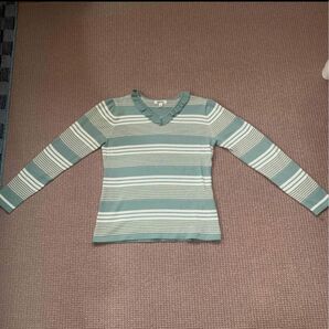 A/C DESIGN BY ALPHA CUBIC ニット Mサイズ