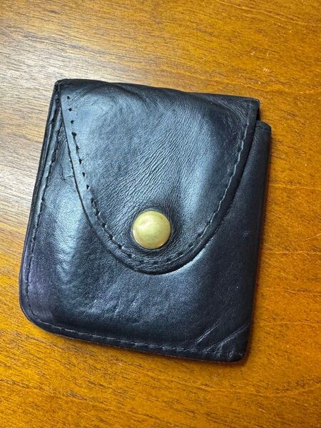Langlitz Leathers ラングリッツレザー ソフトウォレット ブラック カードケース 札入