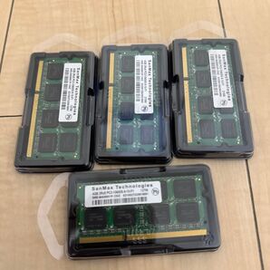 SanMax Technologies 4GBメモリ 4個セット
