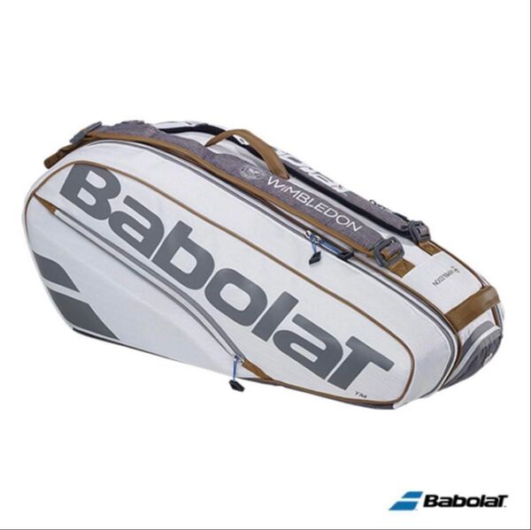 【限定品】バボラ ウィンブルドン ラケットバッグ/RH 6 PURE WIMBLEDON/ラケット6本収納可(751230)