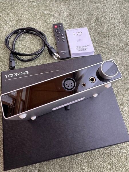 TOPPING L70 ヘッドフォンプリアンプ 高音質ボリウム 美品