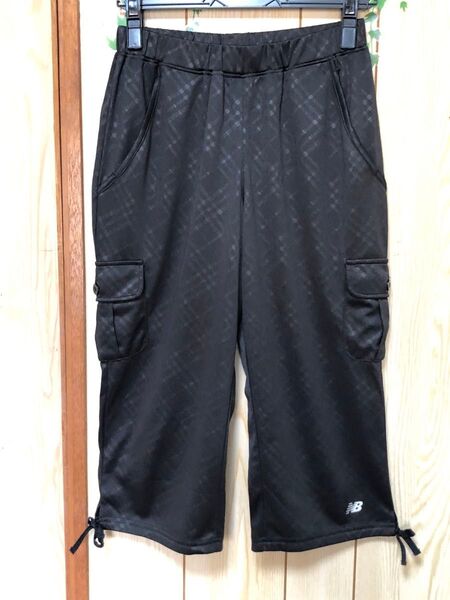 new balance ニューバランス レディス カーゴパンツ 黒 ブラック M