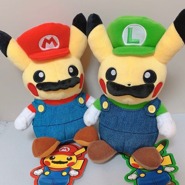 ピカチュウ マリオ ルイージ ぬいぐるみ セット