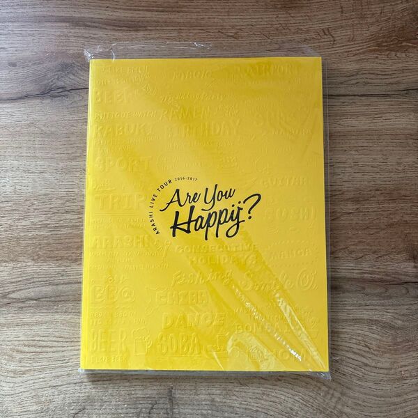 嵐 ARASHI Are You Happy? ツアーパンフレット ※おまけ付