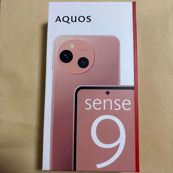 【12時間以内発送・早く欲しい方向け】AQUOS sense9 SH-M29AXP コーラル 6GB/128GB