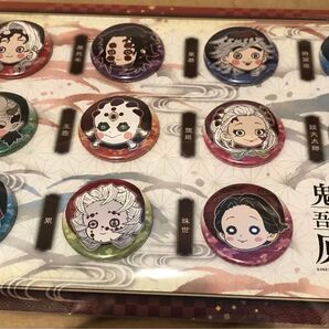 鬼滅の刃 吾峠呼世晴 原画展 プチ缶バッチセット 上弦の鬼