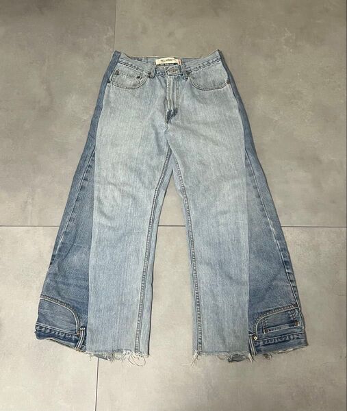 リーバイス Levi's デニム 古着 vintage リメイクデニム RELAXED FIT 550 価格交渉可