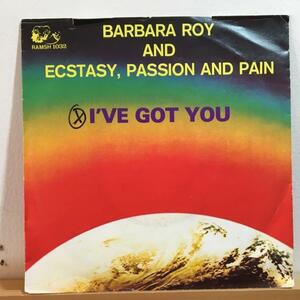 ☆Barbara Roy And Ecstasy Passion And Pain/If You Want Me☆DJ KOCOプレイ！DISCO CLASSIC！7inch 45 2