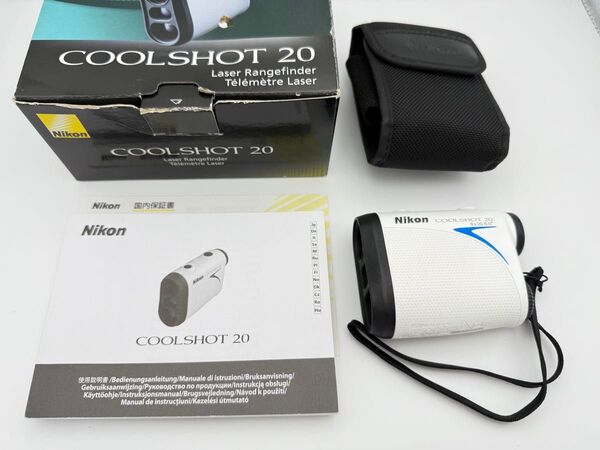 Nikon COOLSHOT 20 ニコン クールショット ゴルフ用レーザー距離計