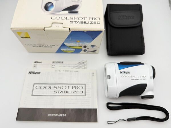 Nikon COOLSHOT PRO STABILIZED 付属品フルセット ニコン クールショット プロ スタビライズド