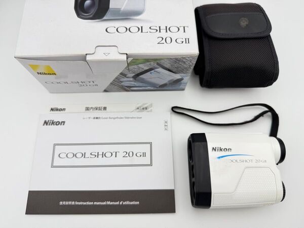Nikon COOLSHOT 20 GII G2 ニコン クールショット ゴルフ用レーザー距離計